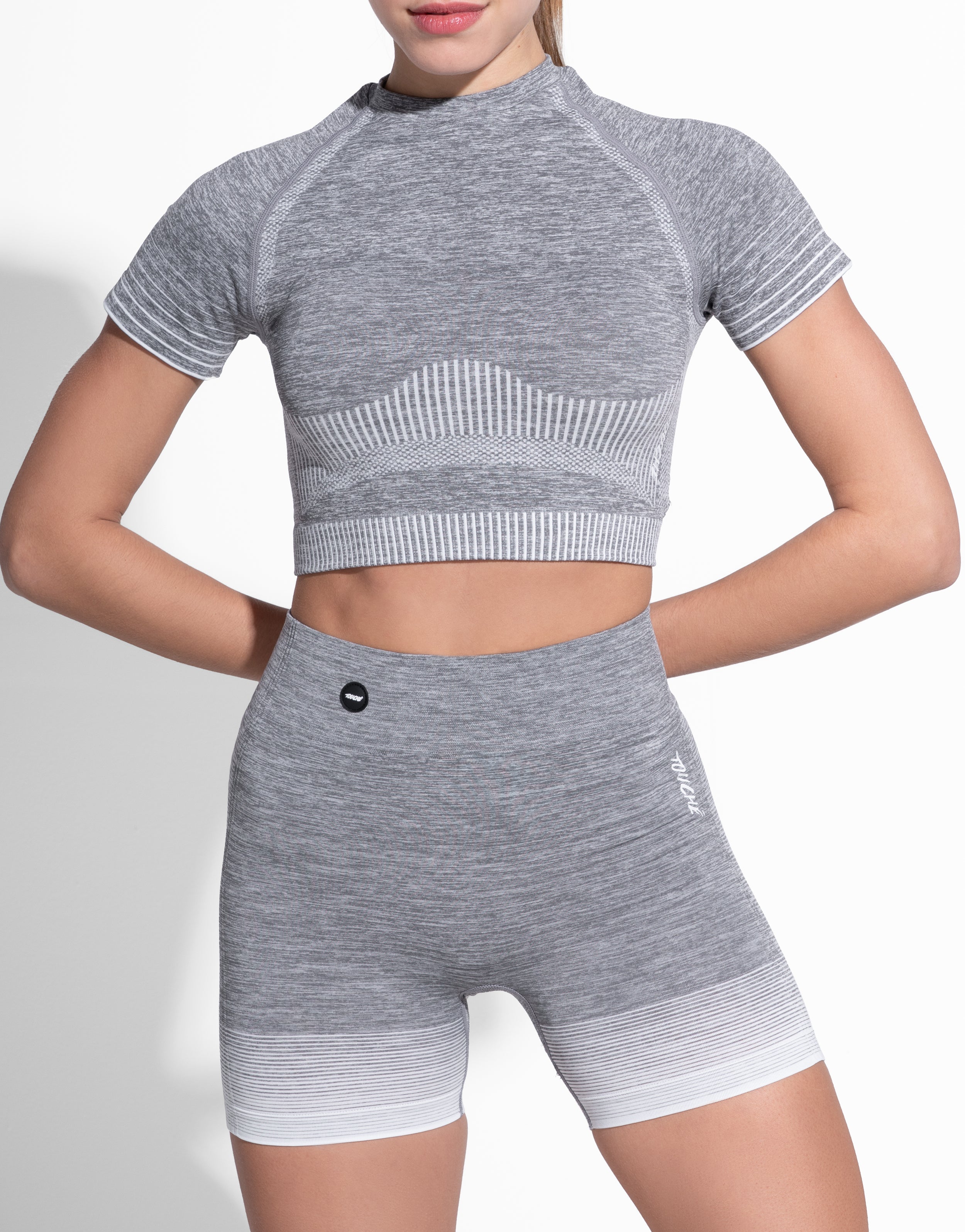 GRADE GREY TOP SEAMLESS