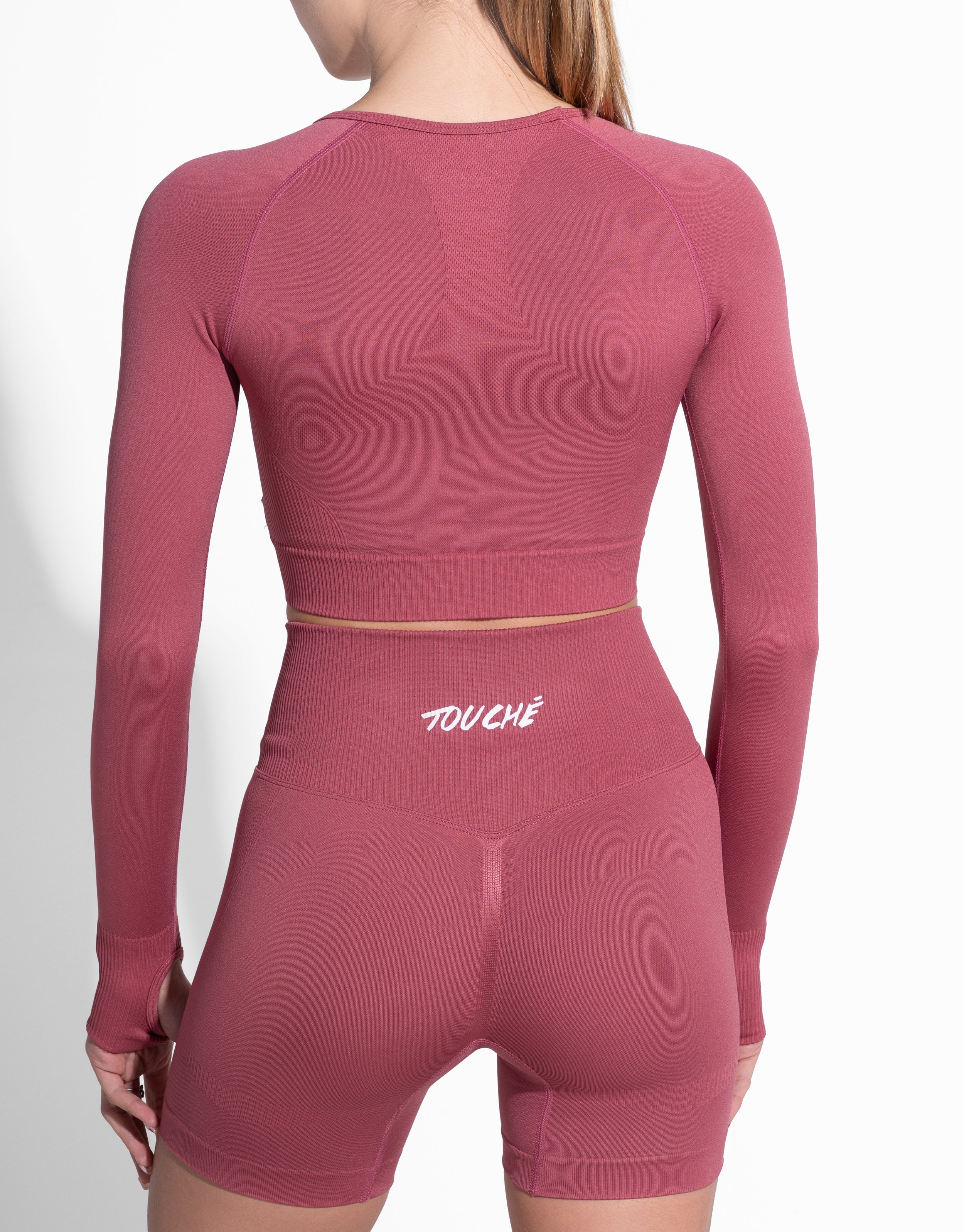 SCULPT DUSTY PINK TOP SEAMLESS